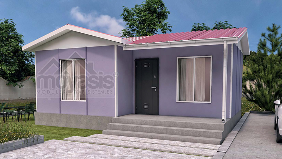 Moyasis 40 m2 Tek Katlı Prefabrik Ev